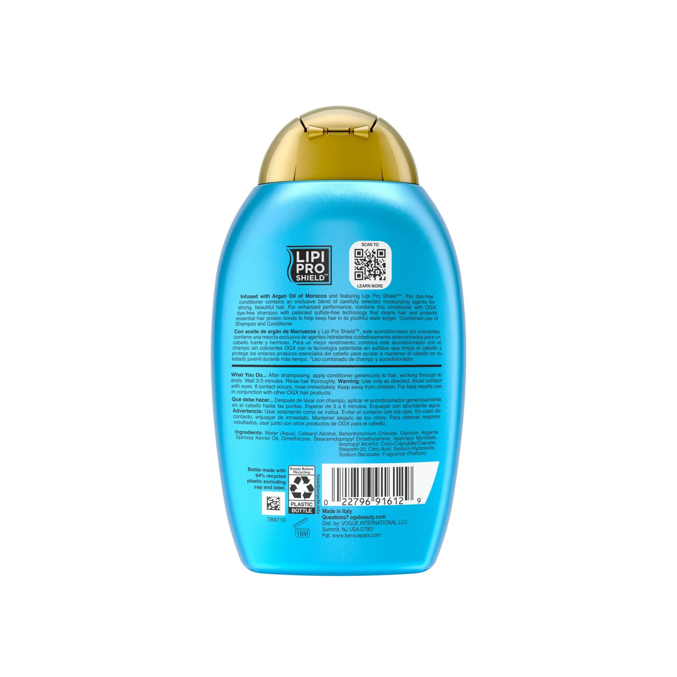 OGX Renewing + Argan Oil Of Morocco Conditioner 13 Fl. Oz. Squeeze Bottle