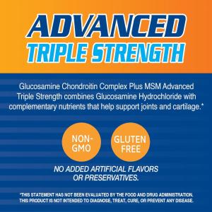 21st Century Glucosamine Chondroitin Complex Plus MSM Advanced Triple Strength