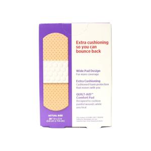 Band-Aid Brand Cushion Care Sport Strip Adhesive Bandages All One Size