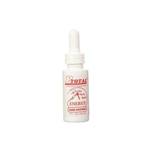 Sublingual Products B Total Liquid Energy, Fruit Flavor, Twin Pack 1 Oz