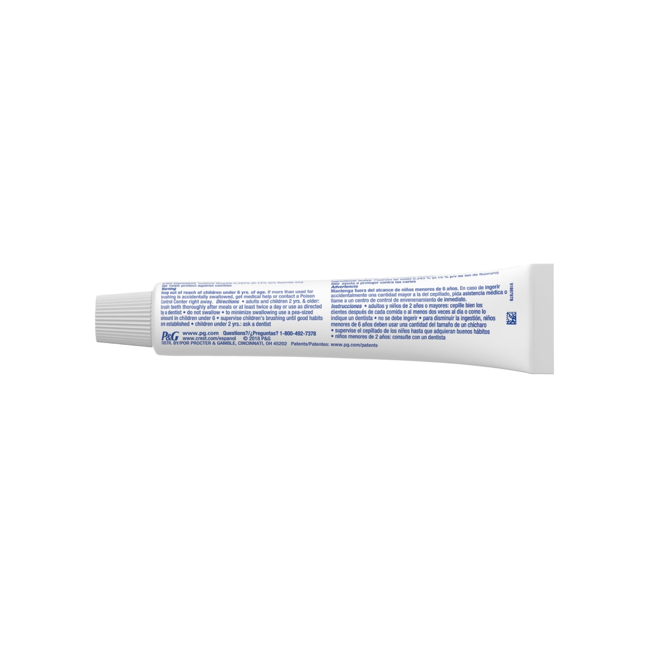 Crest Complete Multi-Benefit Toothpaste, Fluoride, Whitening + Scope, Cool Peppermint