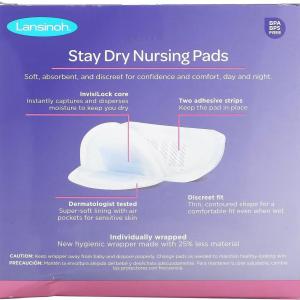 Lansinoh Stay Dry Nursing Pads Disposable