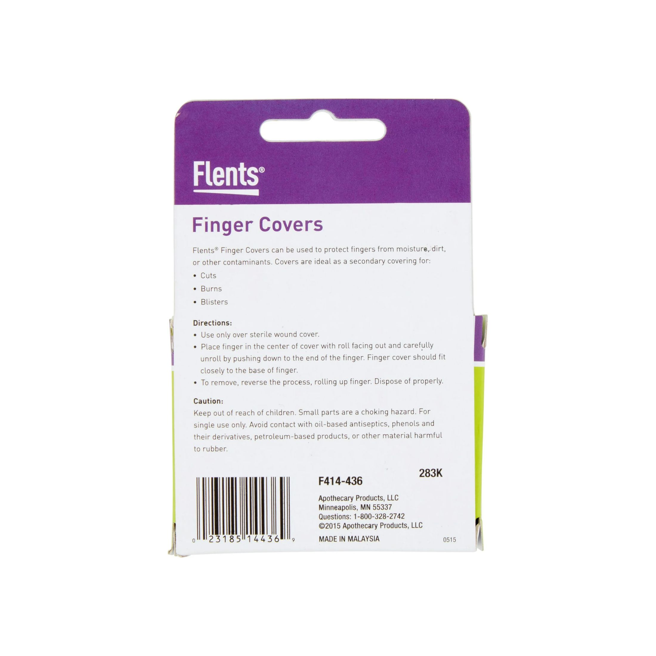 Flents First Aid Finger Cots