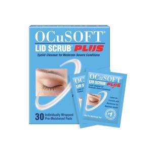 OCuSOFT Lid Scrub Plus Eyelid Cleanser Pre-Moistened Pads