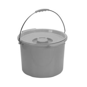 Zenith Medical Supplies Drive Commode Bucket With Metal Handle And Cover - Each