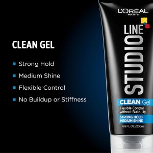 L'Oreal Paris Studio Line Clear Minded Clean Gel Strong Hold