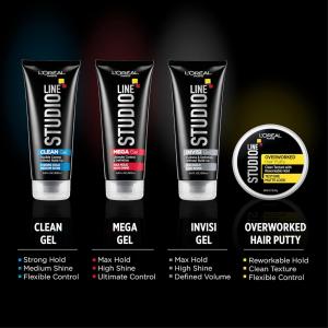 L'Oreal Paris Studio Line Clear Minded Clean Gel Strong Hold
