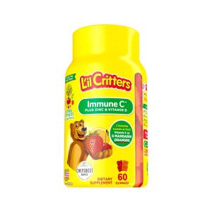 L'il Critters Immune C, Plus Zinc & Echinacea, Gummy Bears, 60 Ct