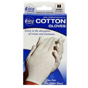 Cara Cotton Gloves Medium, 1 Pair