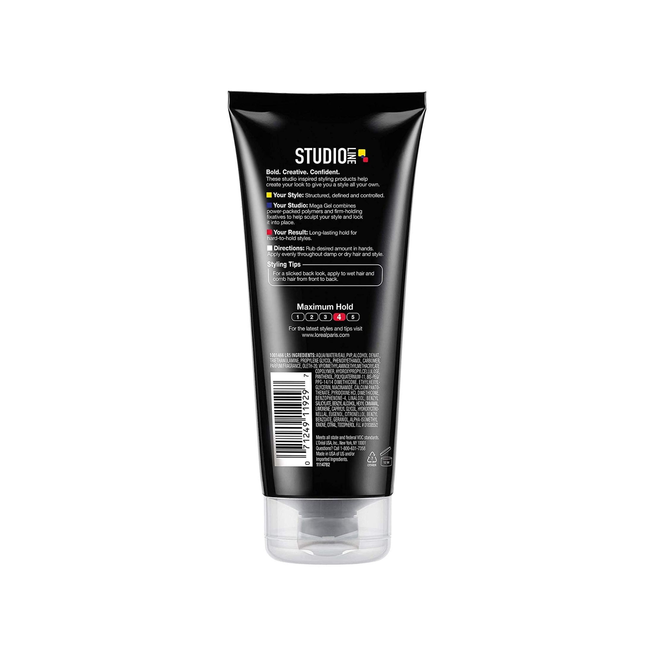 L'Oreal Paris Studio Line Head Lock Mega Gel Extreme Hold, 6.8 Fl Oz