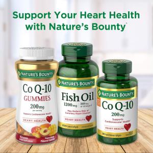 Nature's Bounty Odorless Fish Oil 1200 Mg - 60 Coated Softgels