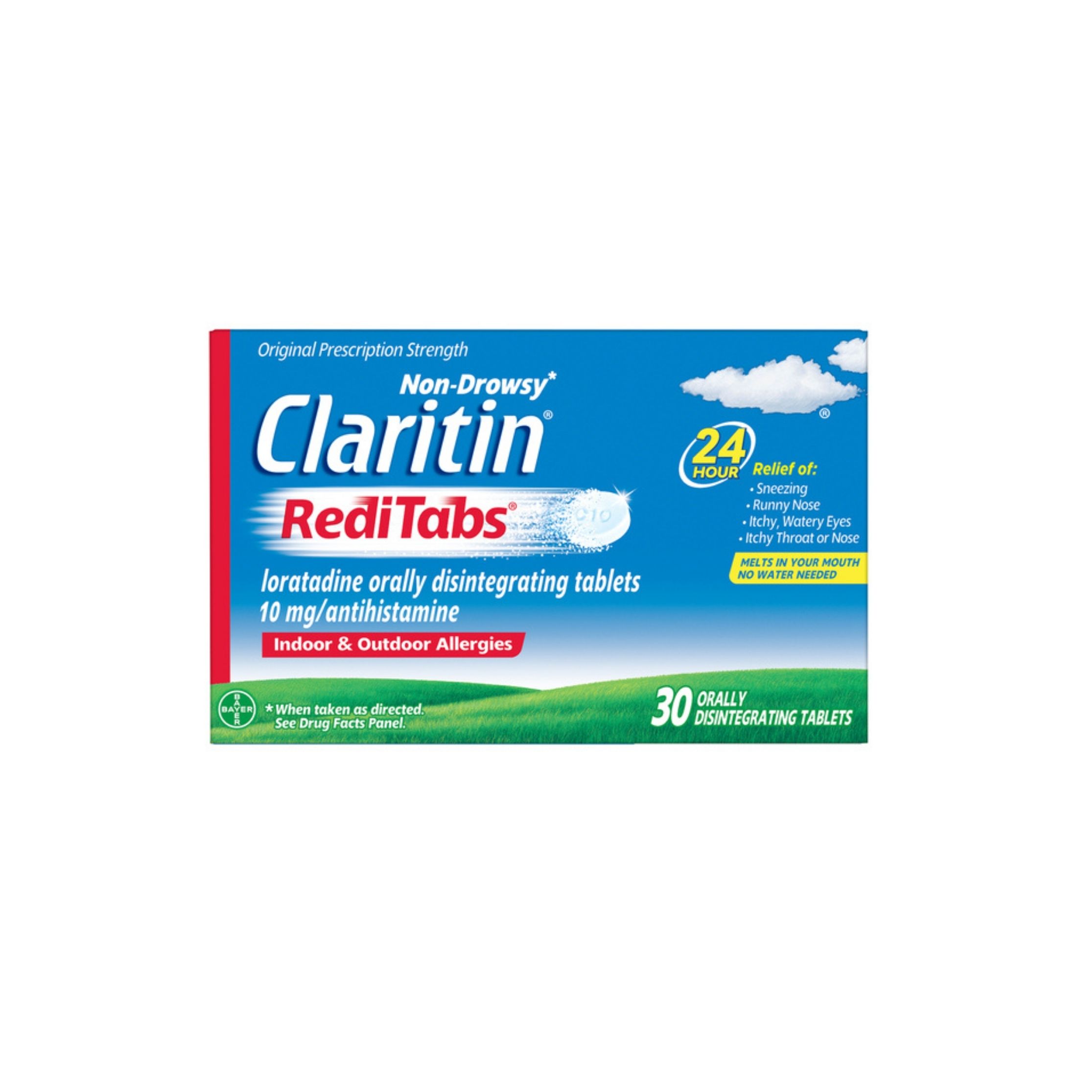Claritin Indoor & Outdoor Allergies, 5 Mg, Non-Drowsy, Tablets
