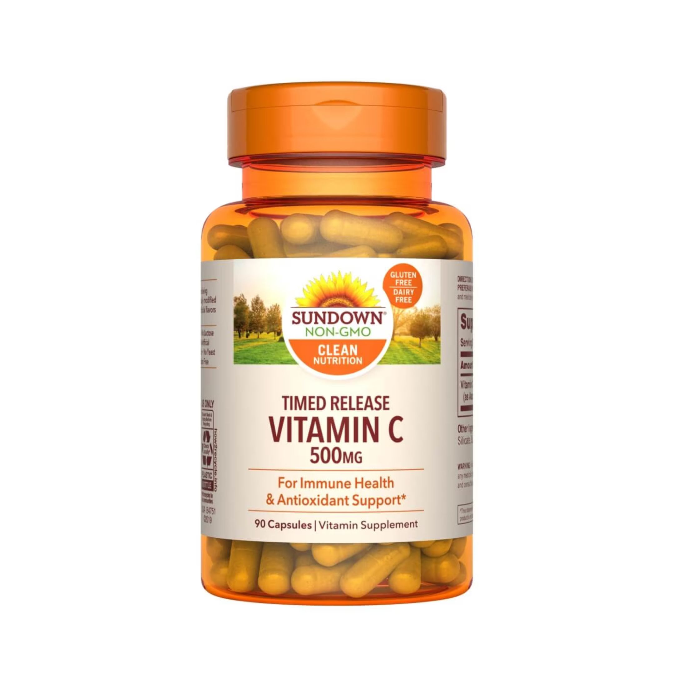 Sundown Naturals Vitamin C, 500 Mg, Timed Release Capsules