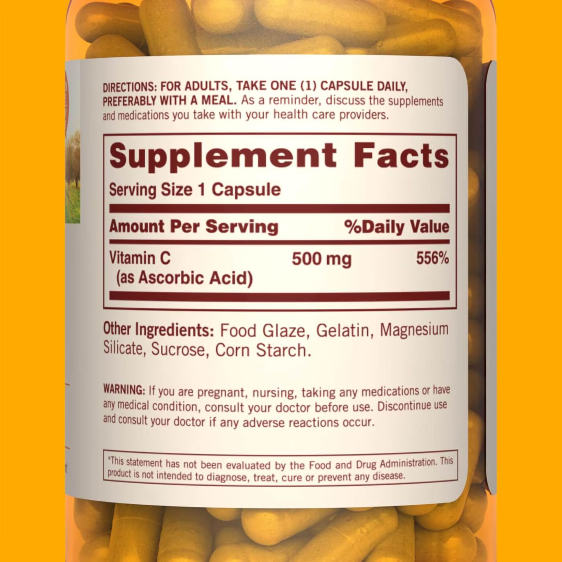Sundown Naturals Vitamin C, 500 Mg, Timed Release Capsules