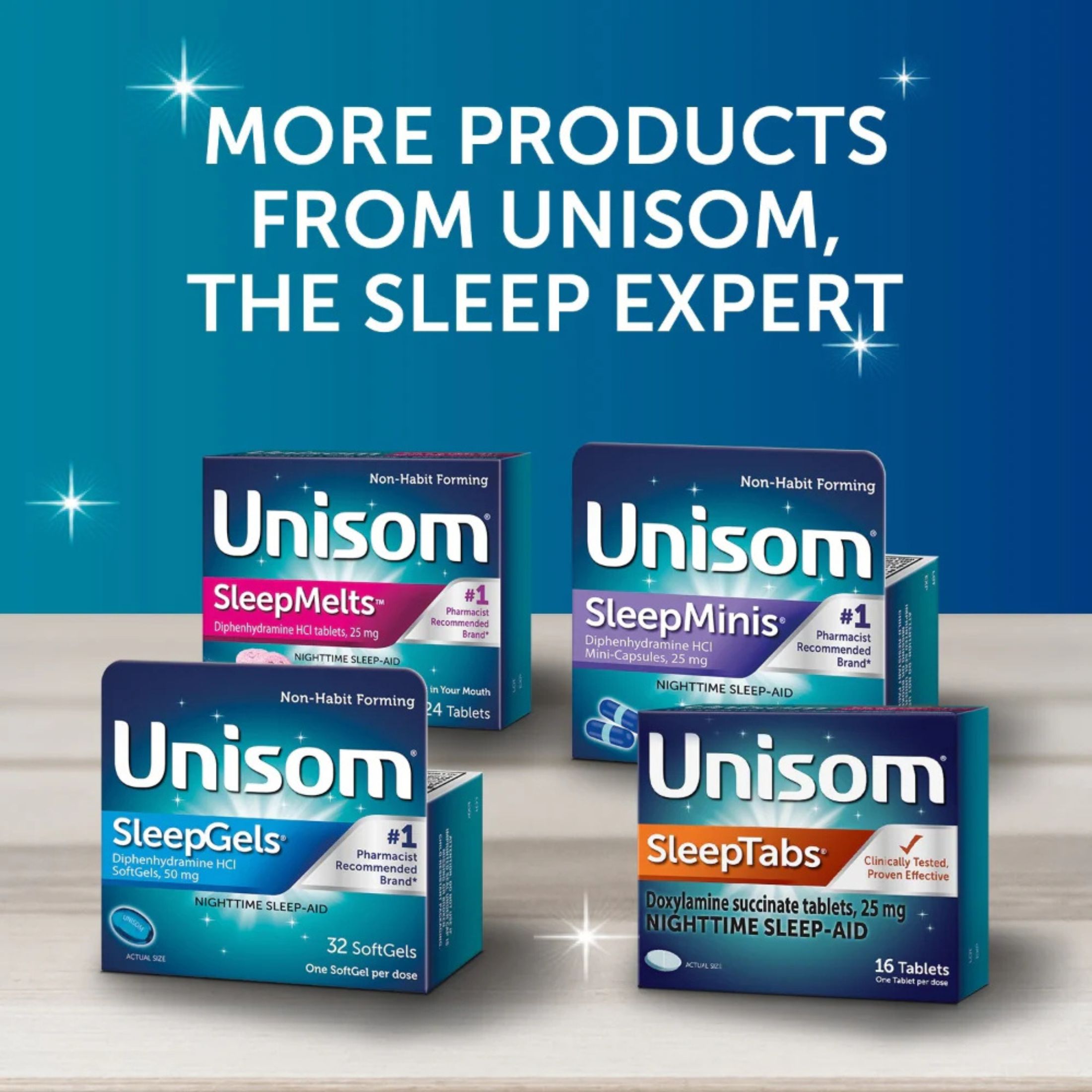 Unisom SleepTabs Nighttime Sleep Aid Tablets