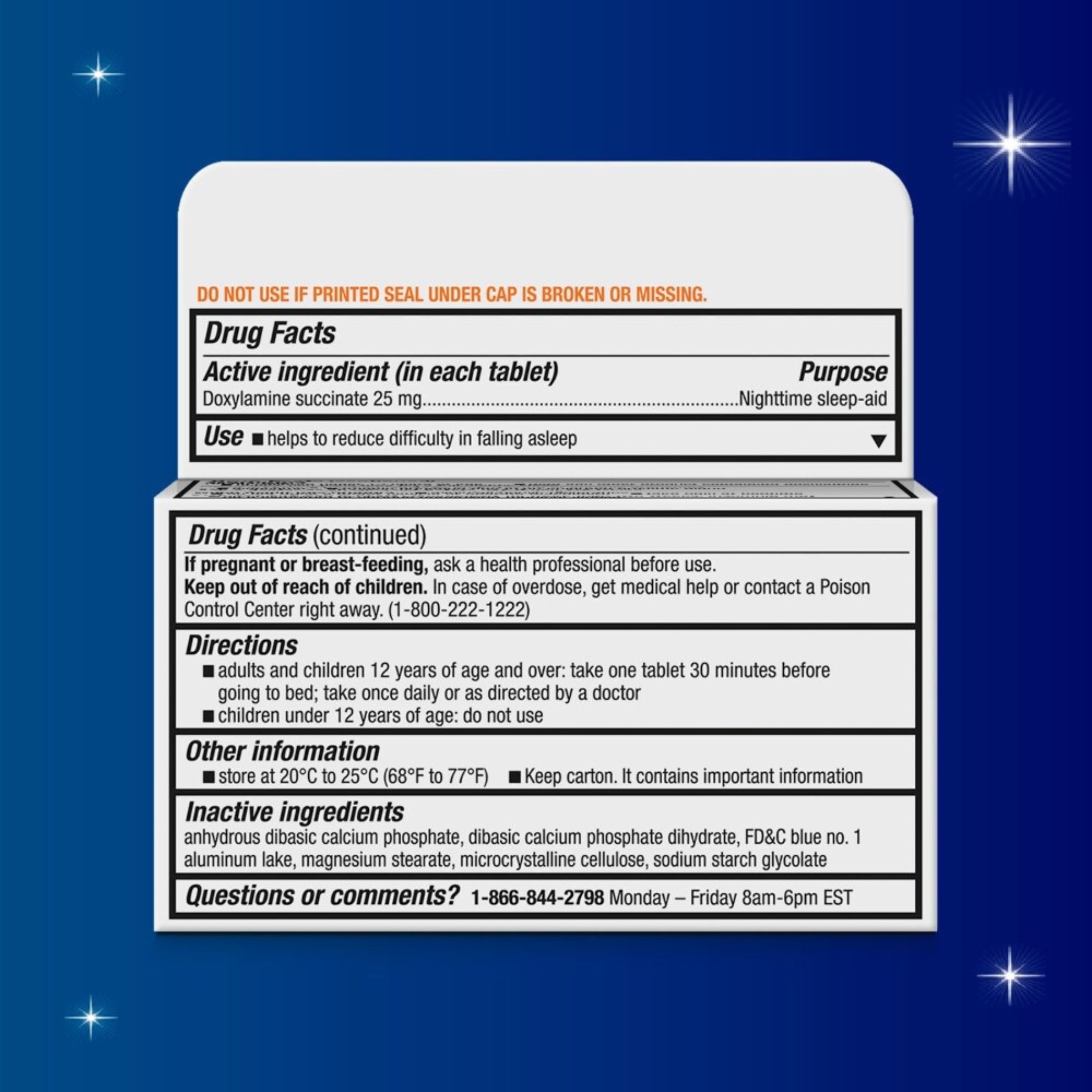 Unisom SleepTabs Nighttime Sleep Aid Tablets