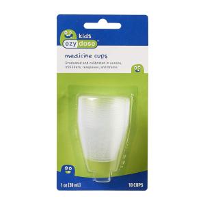 Ezy Dose Medicine Cup Graduated 1 Oz Plastic Cups 1X
