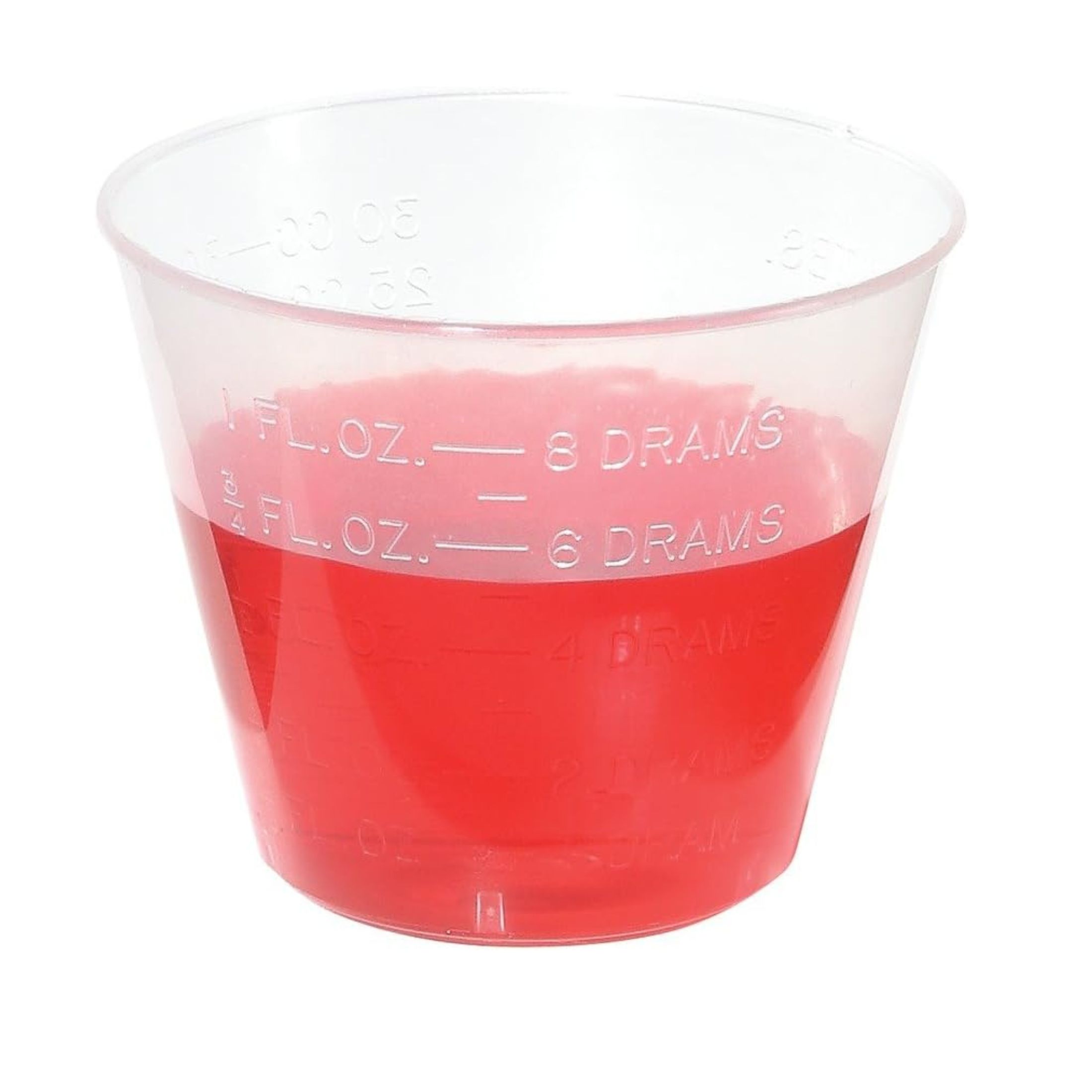 Ezy Dose Medicine Cup Graduated 1 Oz Plastic Cups 1X