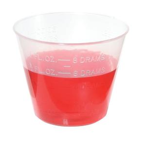 Ezy Dose Medicine Cup Graduated 1 Oz Plastic Cups 1X