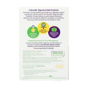 Culturelle Digestive Health Daily Probiotic 30 Vegetarian Capsules