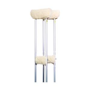 Essential Medical Supply Sheepette Crutch Covers