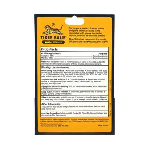 Tiger Balm Ultra Strength Pain Relieving Ointment Sports Rub