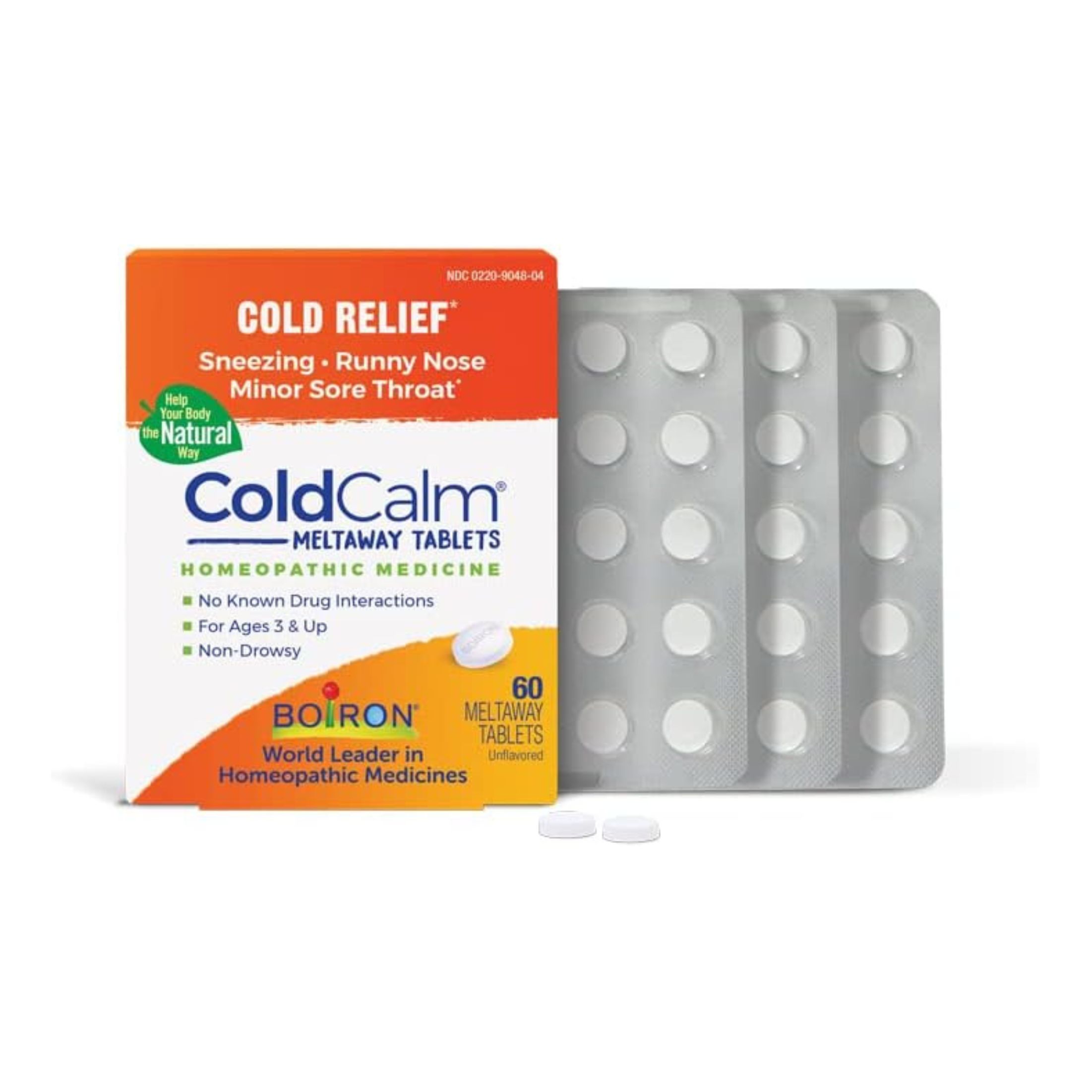 Boiron Coldcalm, 60 Tablets, Homeopathic Medicine For Cold Relief