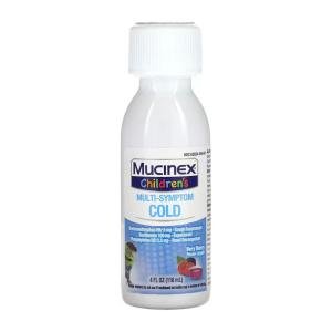 Mucinex Multi Symptom Cold  Very Berry Liquid 4 Fl Oz