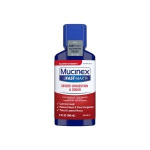 Mucinex Fast-Max Maximum Strength Severe Congestion & Cough Liquid