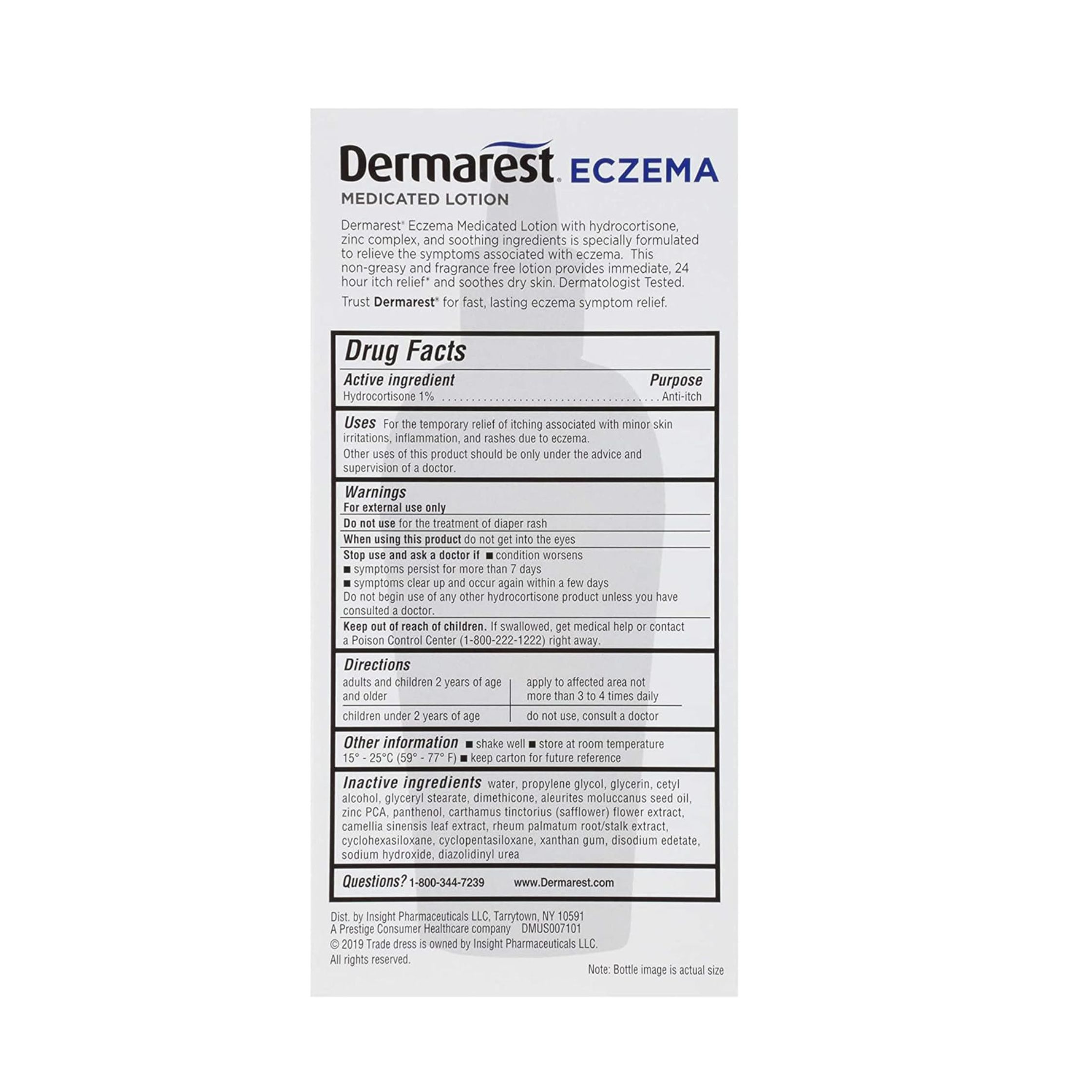 Dermarest Eczema Medicated Lotion 4 Fl. Oz