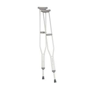 Carex Tall Push Button Aluminum Crutches