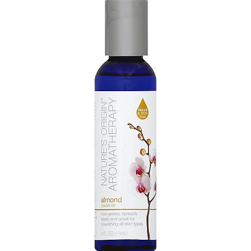 Nature's Origin Aromatherapy Almond Carrier Oil, 120 Ml