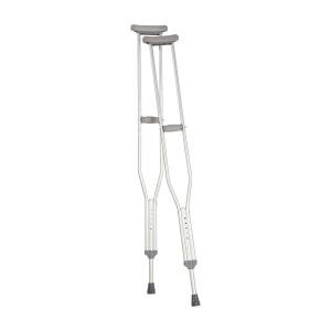 Carex Adult Push Button Aluminum Crutches