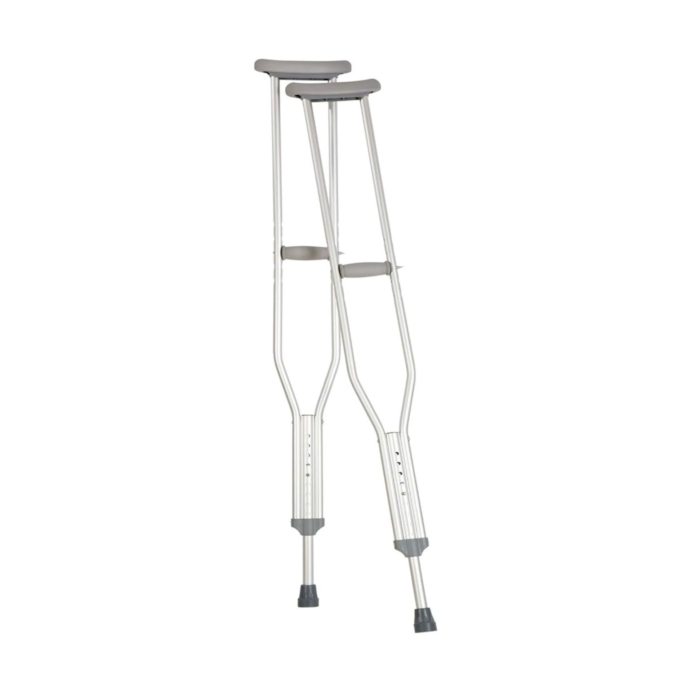 Carex Youth Push Button Aluminum Crutches