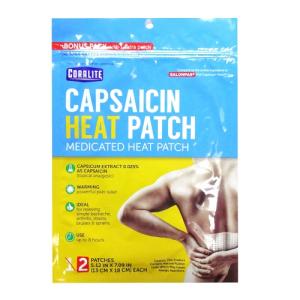 Coralite Capsaicin Heat Patch 2pk-whole