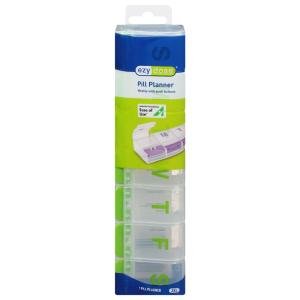 Ezy Dose 2XL Weekly Push Button Pill Planner
