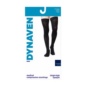 Sigvaris Dynaven Opaque Ribbed Men's Knee High 20-30 mmHg