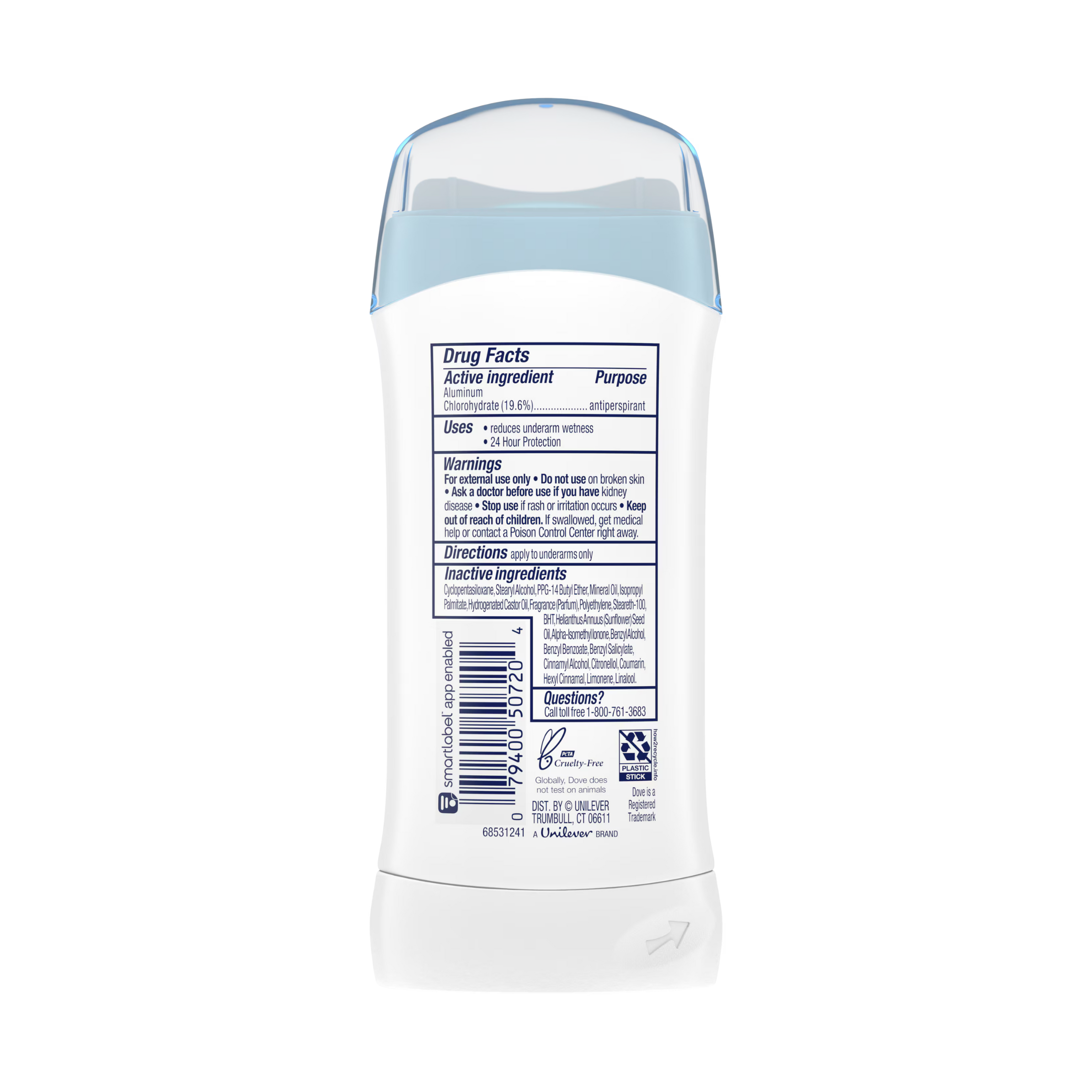 brands Dove Women Invisible Solid Powder Antiperspirant Deodorant Stick