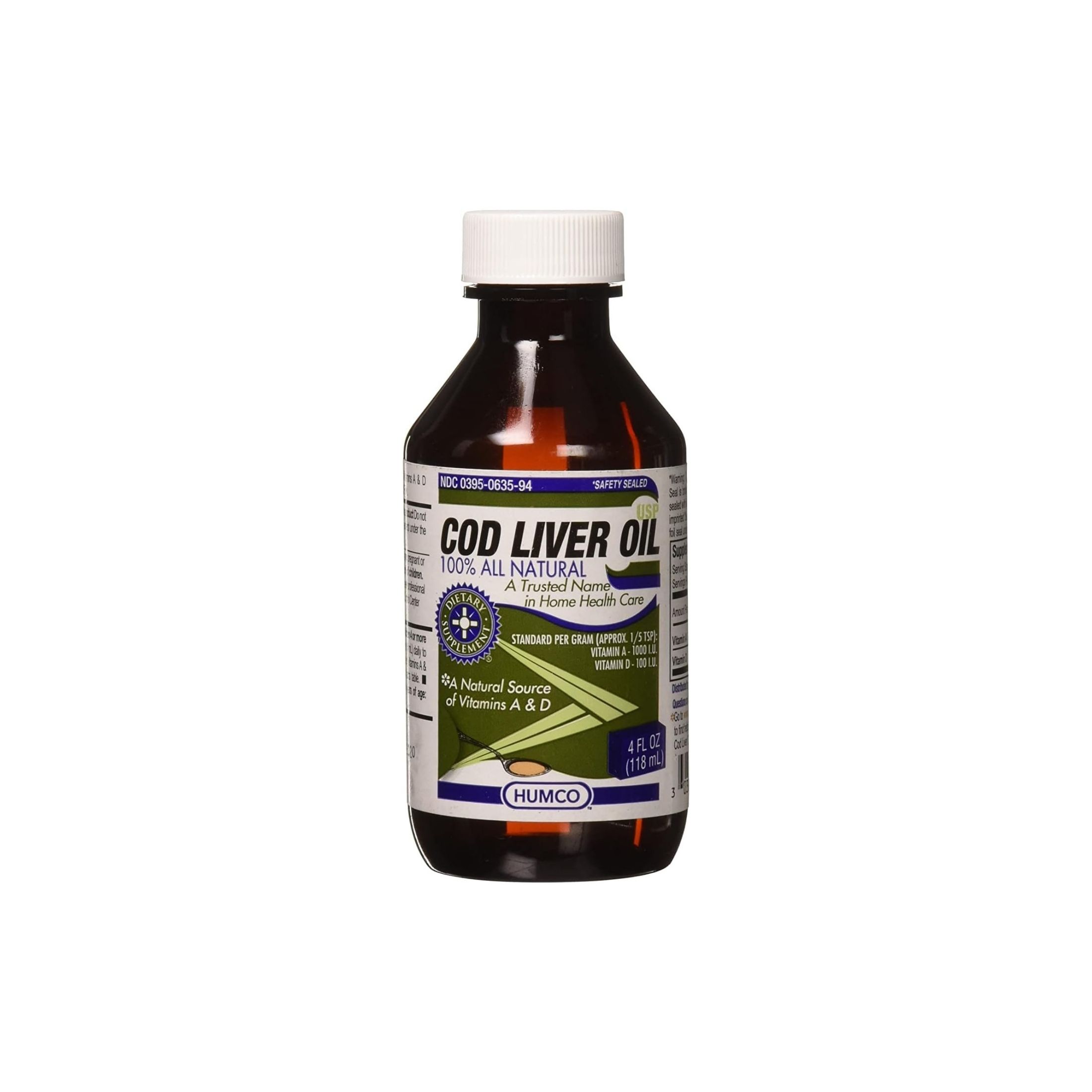 Humco Cod Liver Oil USP - 16 Oz