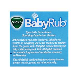 Vicks Baby Rub Soothing Ointment 1.76 Oz