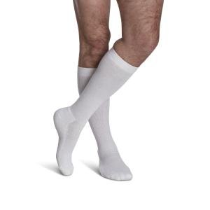 Sigvaris Cushioned Cotton For Men 182 , Calf, Size C, Black