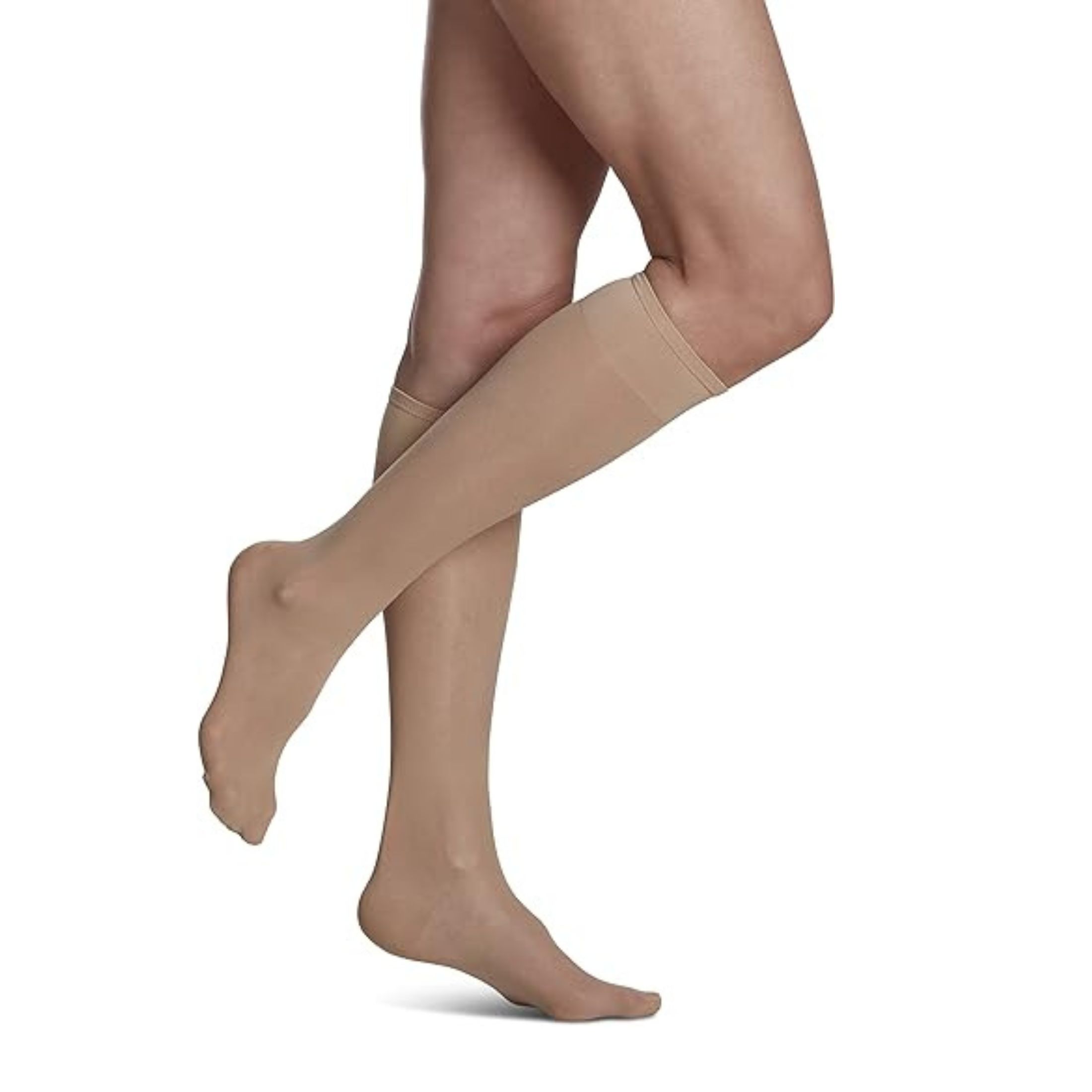 Sigvaris Sheer Fashion For Women 120, Calf, Size C, Suntan
