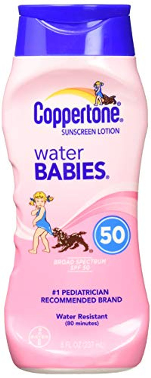 Coppertone Water Babies Sunscreen, Lotion, Broad Spectrum SPF 50