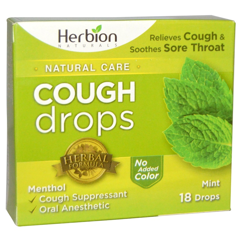Herbion Naturals Cough Drops All Natural Mint, 1 Each