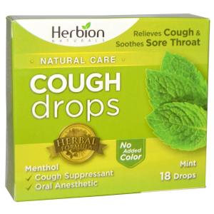 Herbion Naturals Cough Drops All Natural Mint, 1 Each