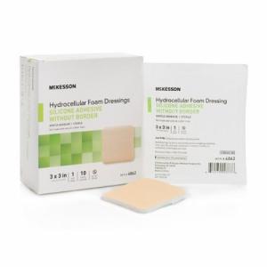 McKesson Silicone Foam Dressing 3 X 3 Inch, Count Of 1