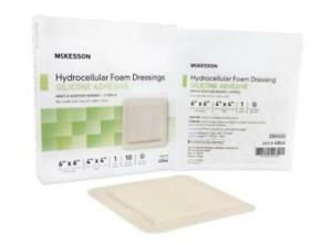 McKesson Silicone Foam Dressing Count Of 200