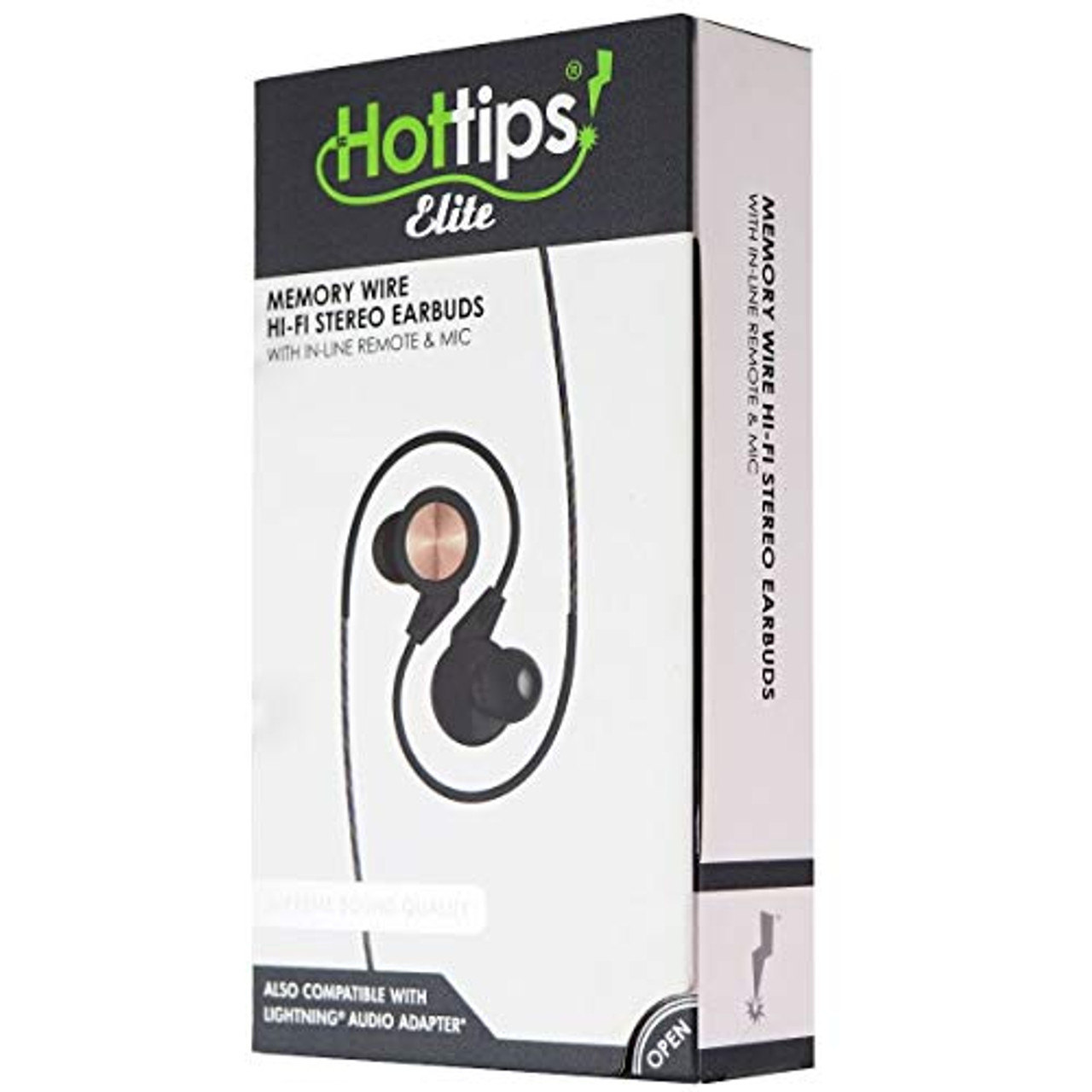 Hottips Hifi Ear Bud Gun Metal