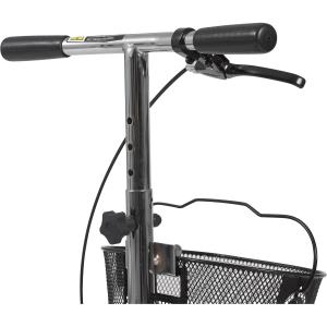 Drive Medical Dual Pad Steerable Knee Walker With Basket, Alternative To Crutches