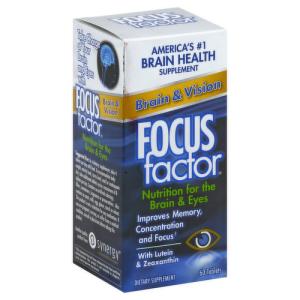 Focus Factor Nutrition Tablets For Brain And Eyes Health